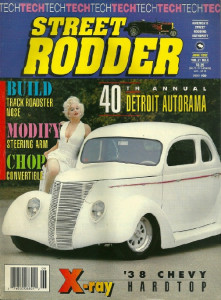 STREET RODDER 1992 JUNE - GM PITMAN TO FORD TIE RODS, NEW MODEL A FLOOR